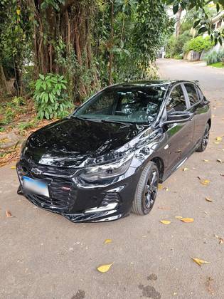 CHEVROLET ONIX 1.0 TURBO FLEX RS AUTOMÁTICO CHEVROLET ONIX 1.0 TURBO FLEX RS AUTOMÁTICO